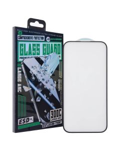 Захисне скло для iPhone 14 Pro ESD+ Glass Guard 3D Чорне (Black)