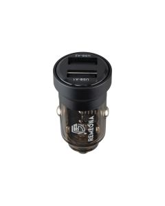 Автомобільний зарядний пристрій Remzona Treneas CCAA-05BK 15W Чорний (Black)