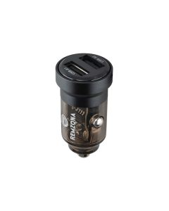 Автомобільний зарядний пристрій Remzona Treneas CCAA-05BK 15W Чорний (Black)