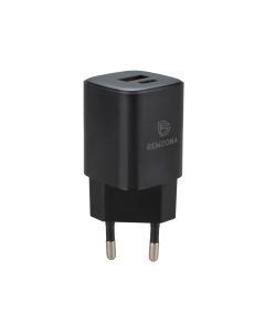 Зарядний пристрій Remzona Giwell Acey CHAC-02BK (USB-C + USB) 33W Чорний (Black)