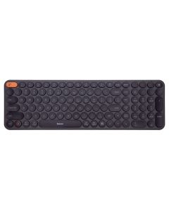 Клавіатура бездротова Baseus K01B Tri-Mode Keyboard Frosted Сіра (Grey)