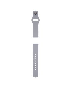 Ремінець для годинника Universal Silicone 20 мм Sport Band Сірий (Grey)
