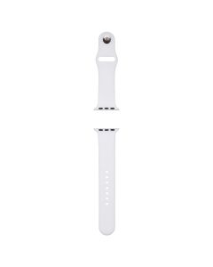 Ремінець для годинника Apple Watch Sport Band 38/40/41 мм Білий (White)