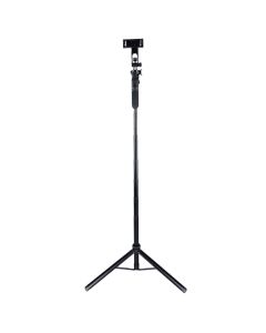 Селфі-монопод Tripod C05 Long Aluminum 360° 2м Bluetooth Чорний (Black)