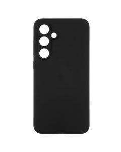 Чохол накладка для Samsung S24 FE WAVE Silicone Cover Чорна (Black)