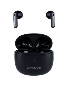 Бездротові навушники вкладиші Proove Intro TWS with ANC (APP) Чорні (Black)