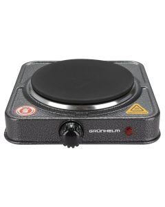 Електроплитка Grunhelm GHP-5612 Чорна (Black)