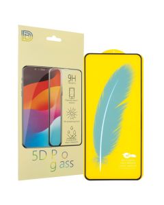 Захисне скло для Motorola Moto E15/G05/G15/G15 Power DM 5D Чорне (Black)