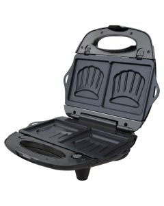 Бутербродниця Tefal SW614831 Срібна Чорна (Black Silver)