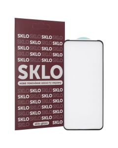 Защитное стекло для TECNO Camon 19 Neo SKLO 3D Черное (Black)