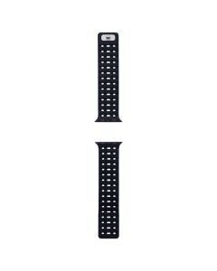 Ремінець для годинника Apple Watch Silicon Magic 42/44/45/49 мм Чорний (Black)
