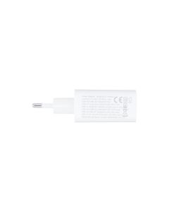 Зарядний пристрій XO L120 (USB-C + 3 USB) PD20W+ QC3.0 18W + кабель Type-C to Type-C Білий (White)
