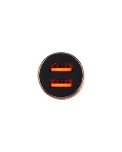 Автомобільний зарядний пристрій Borofone BZ19A 1USB QC Золотий (Gold)