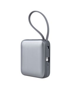 PowerBank 10000 mAh Proove Moon Rock Wireless 22.5W Сірий (Grey)