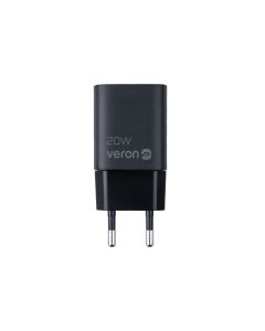 Зарядное устройство Veron TC-099 (USB-C) PD 20W Черный