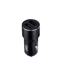 Автомобільний зарядний пристрій XO CC30 2USB 2.4 A Чорний (Black)