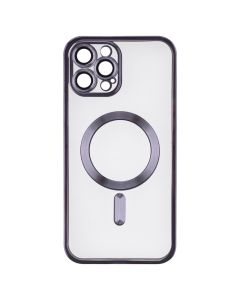 Чехол-накладка для iPhone 12 Pro Max WAVE Metal Matte Case с магнитным кольцом MagSafe Фиолетовый (Purple) НОВЫЙ