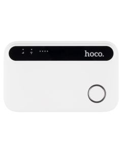 Wi-Fi роутер Hoco HI41 150Mbps  2100mAh Білий (White)