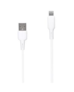USB кабель Ridea RC-CO10 CommonPro Lightning 12W Білий (White)