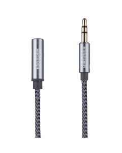 Кабель AUX Essager Monster 1м (EYPY35-MY0G) Чорний (Black)