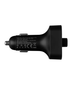 Fm-модулятор Hoco E81 Fantasy PD30W+QC3.0 Bluetooth Чорний (Black)