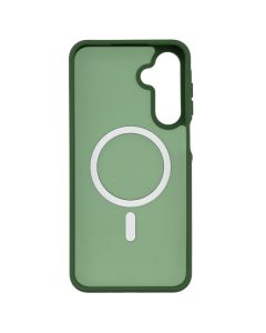 Чохол накладка для Samsung A16 WAVE Matte Color Case Magnetic Ring Зелена (Green)