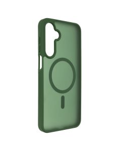 Чохол накладка для Samsung A16 WAVE Matte Color Case Magnetic Ring Зелена (Green)
