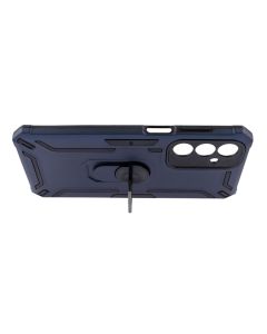 Чехол накладка для Samsung A16 WAVE Power Magnetic Синий (Navy Blue)