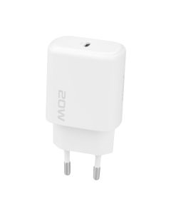 Зарядний пристрій Proove Silicone Power 2 (USB-C) PD20W+ кабель Type-C to Lightning Білий (White)