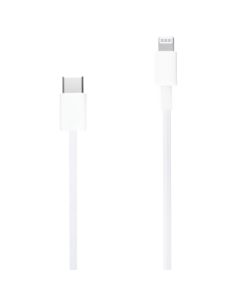 Apple USB-C to Lightning 1м (MUQ93ZM/A) Білий (White)