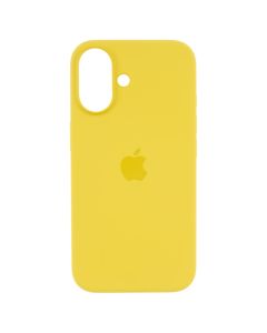 Чохол накладка для iPhone 16 Pro Silicone Case with MagSafe (MYY73ZM/A) Жовтий (Star Fruit)