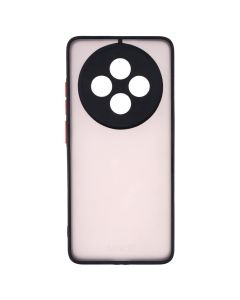 Чехол накладка для Oppo Reno 12 F/12 FS Frame MakeFuture Черный (Black)