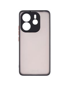 Чохол накладка для Xiaomi Redmi Note 14 Frame MakeFuture Чорна (Black)