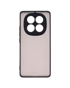 Чехол-накладка для Xiaomi Redmi Note 14 Pro Frame MakeFuture Черный (Black)