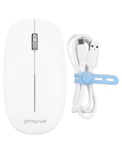 Миша бездротова Proove Ramp Бездротова Біла (White)