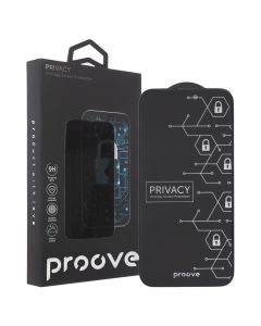Захисне скло для iPhone 14 Pro Max Proove Privacy Чорне (Black)