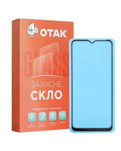 Захисне скло для Vivo Y33s/Y15s 6D UA Sparta Чорне (Black)