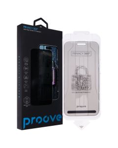 Захисне скло для iPhone 16 Pro Max Proove Privacy 360 Installation Box Чорне (Black)