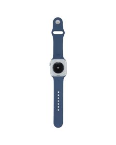 Смарт-годинник Apple Watch SE 2024 GPS 44mm Silver Aluminium Case with Sport Band - (MXEQ3QH/A) Срібний (Silver)