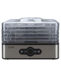 Сушарка для овочів та фруктів First FA-5126-6 Срібна (Silver)