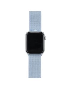 Смарт-годинник Apple Watch SE 2024 GPS 44mm Silver Aluminium Case with Sport Loop (MXET3QH/A) Синій (Blue Cloud)