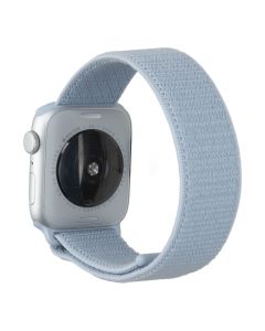 Смарт-годинник Apple Watch SE 2024 GPS 44mm Silver Aluminium Case with Sport Loop (MXET3QH/A) Синій (Blue Cloud)