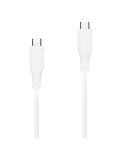 USB кабель Hoco X93 Force 240W Type-C to Type-C 2м Білий (White)