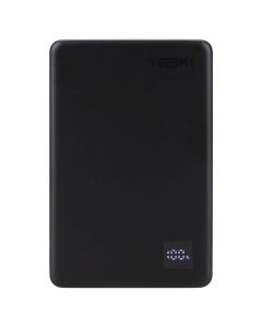 PowerBank 5000 mAh Yoki Elegance Wireless 15W Чорний (Black)