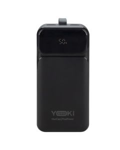 PowerBank 40000 mAh Yoki MaxCap YK-PMC4061 65W Чорний (Black)