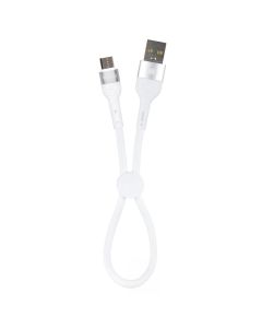 USB-кабель Yoki Extra YK-EX11 Micro-USB 3A 0.25м Белый (White)
