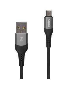 USB-кабель Yoki Solid YK-SO15 Micro-USB 3A 2м Черный (Black)