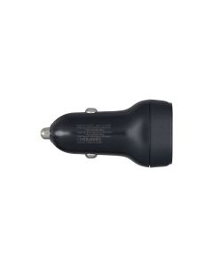 Автомобільний зарядний пристрій Yoki Led Series YK-C20 PD/QC 20W Чорний (Black)