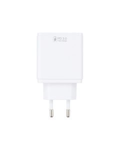 Зарядний пристрій Yoki Led Series YK-33PD+QC 33W (1USB-C + 1USB) Білий (White)