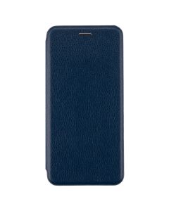 Чохол кейс для Samsung A13 Leather Shell Синій (Dark Blue)